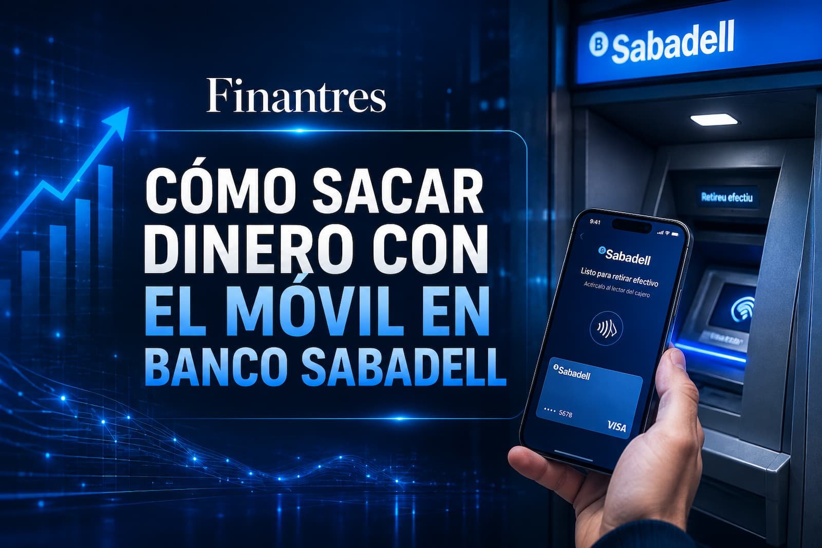 Cómo sacar dinero con el móvil en Banco Sabadell