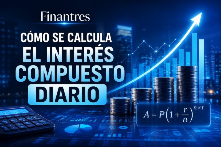 Cómo se calcula el interés compuesto diario