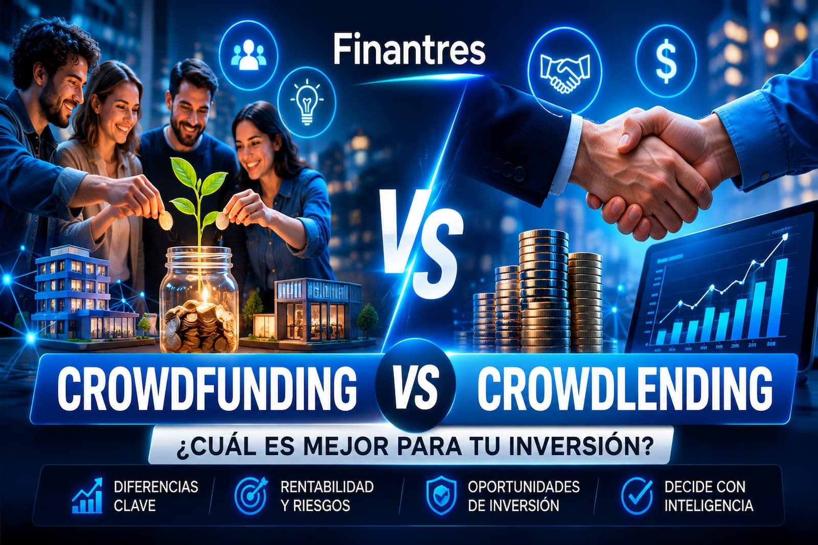 Crowdfunding vs crowdlending