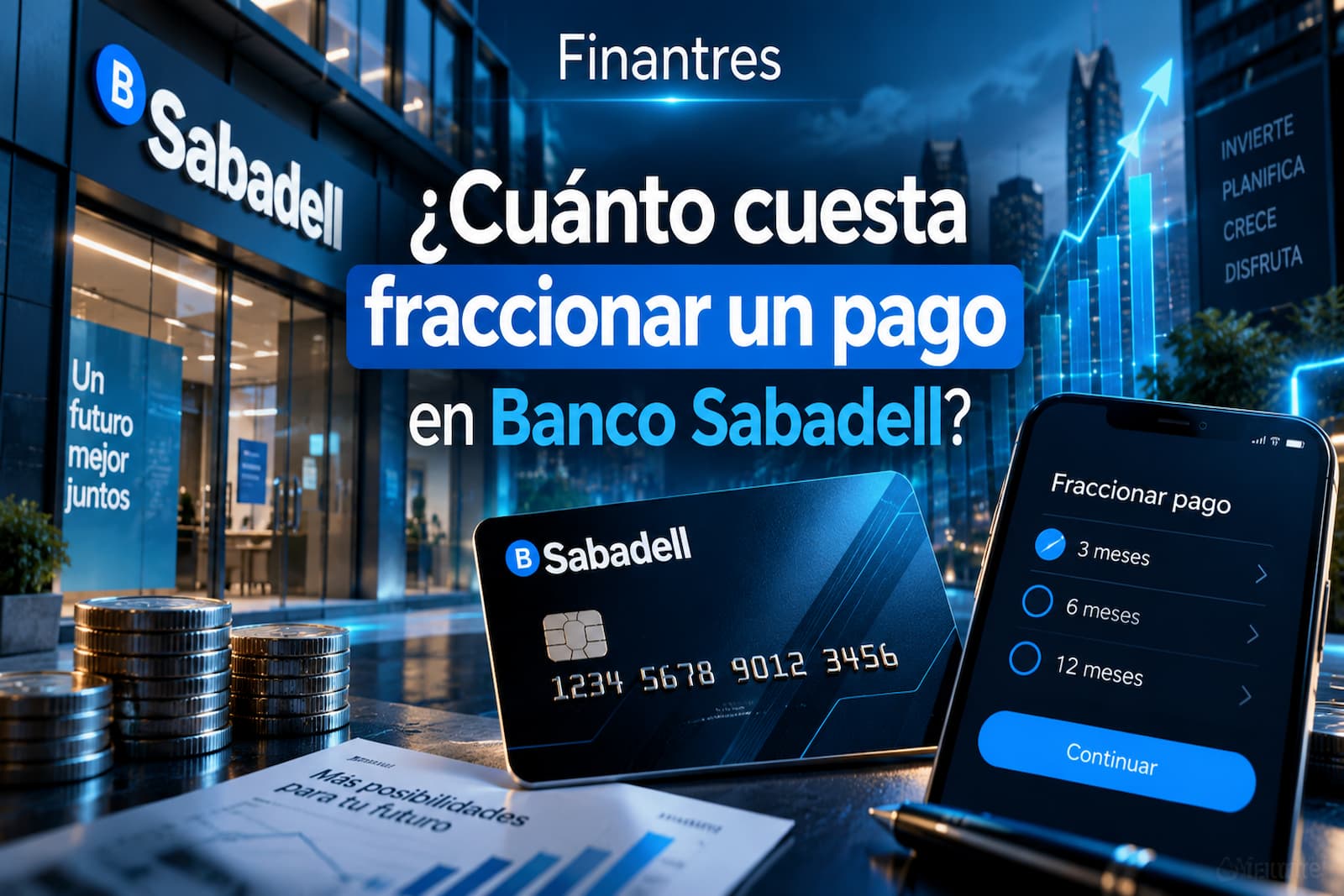 Fraccionar un pago en Banco Sabadell