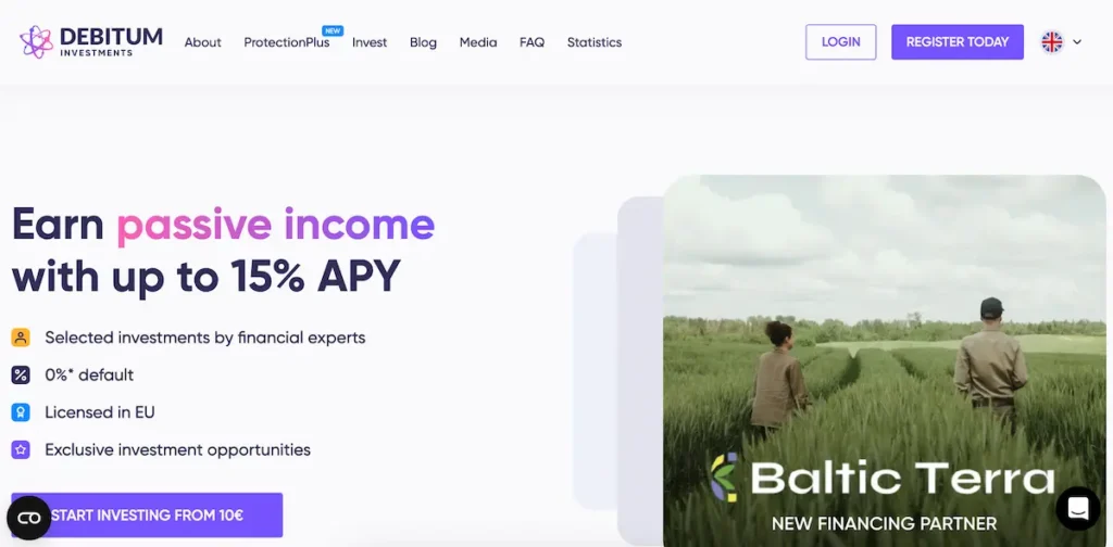 Debitum Investments — Plataforma de crowdlending especializada en préstamos a pymes