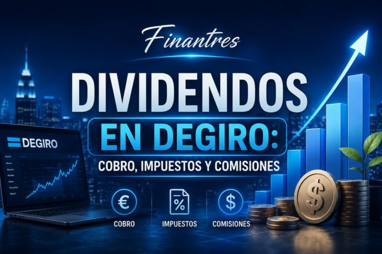 Dividendos en DEGIRO cobro impuestos y comisiones