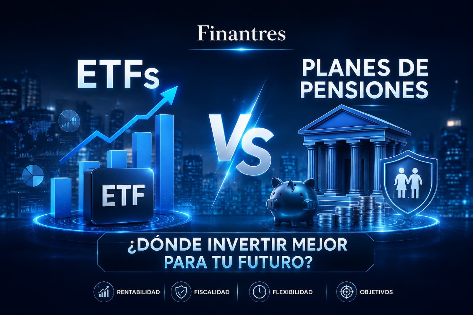 ETFs vs planes de pensiones