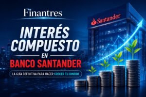 Interés compuesto en Banco Santander