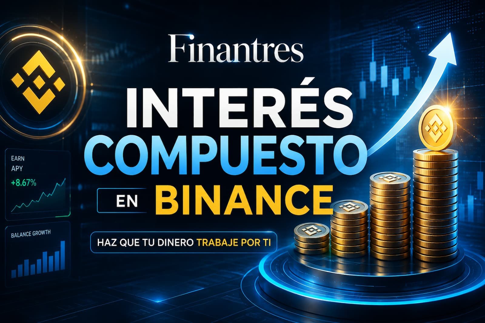 Interés compuesto en Binance