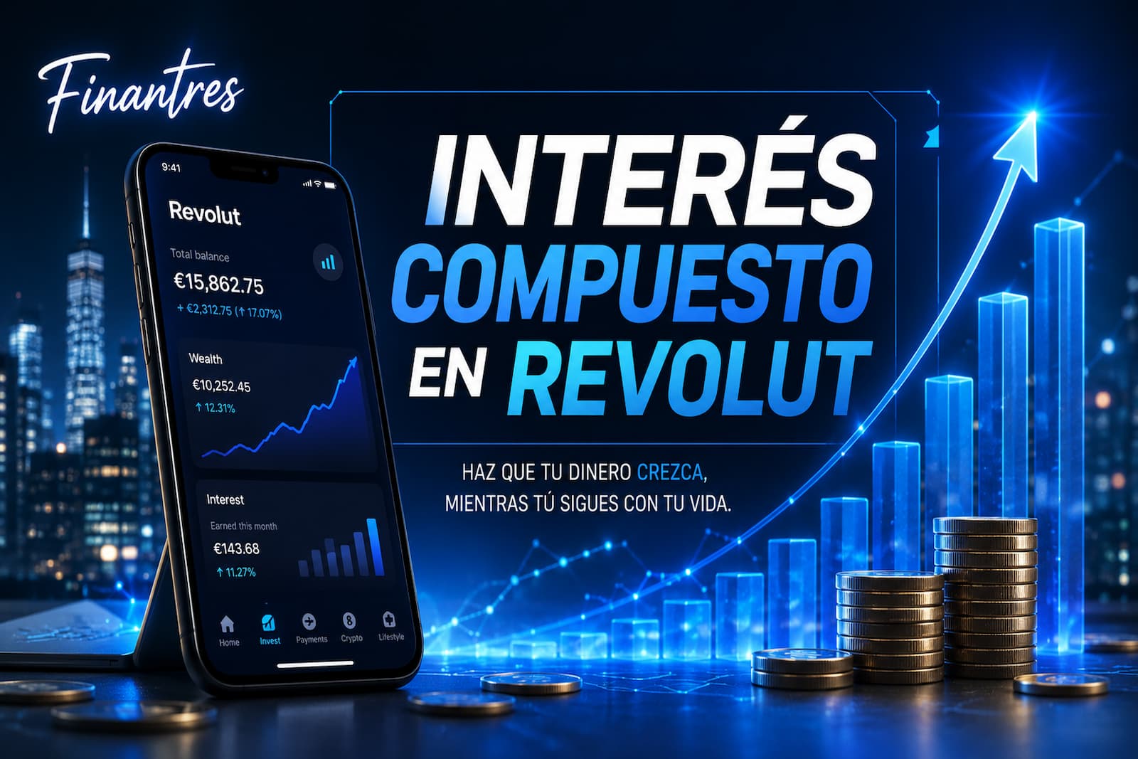 Interés compuesto en Revolut