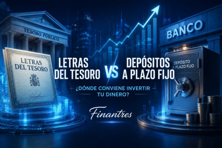 Letras del Tesoro vs depósitos a plazo fijo