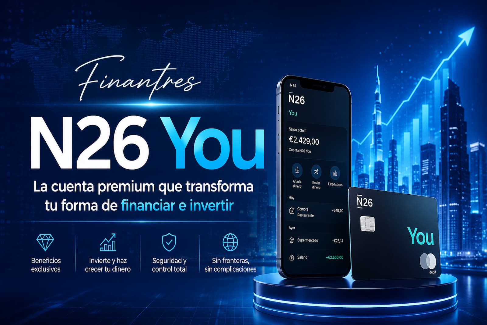 N26 You: beneficios, precio y diferencias con otras cuentas
