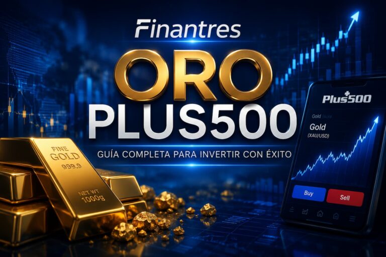 Oro Plus500: Cómo invertir en el metal precioso desde la app