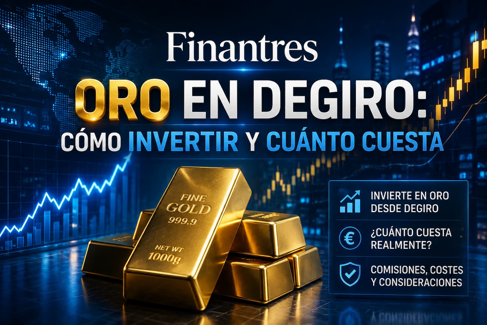 Invertir en oro con DEGIRO