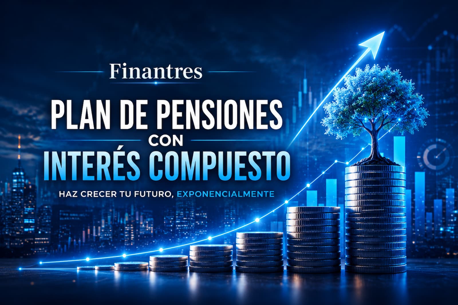 Plan de pensiones con interés compuesto