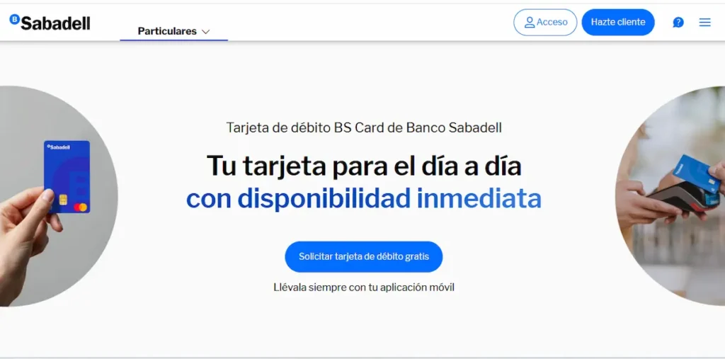 Tarjeta Débito Banco Sabadell