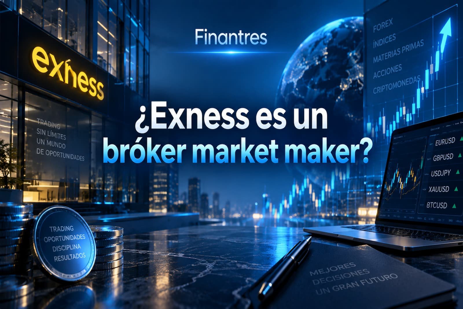 ¿Exness es un bróker market maker