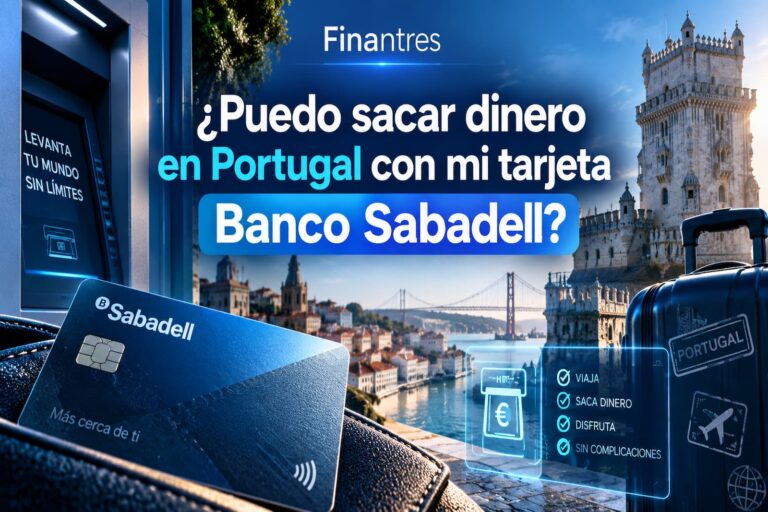 ¿Puedo sacar dinero en Portugal con mi tarjeta Banco Sabadell