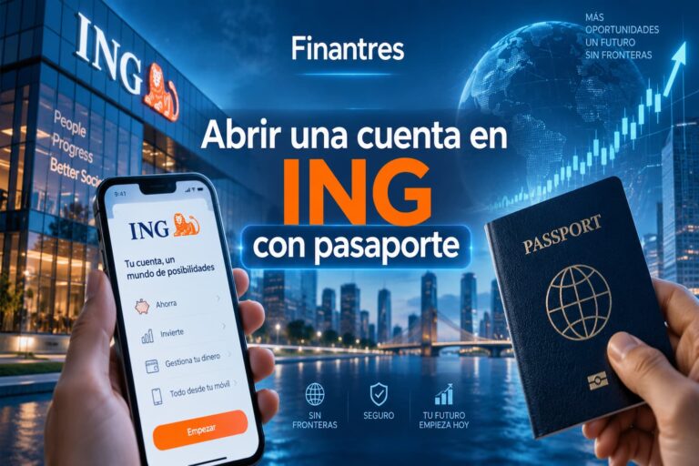 Abrir una cuenta en ING con pasaporte