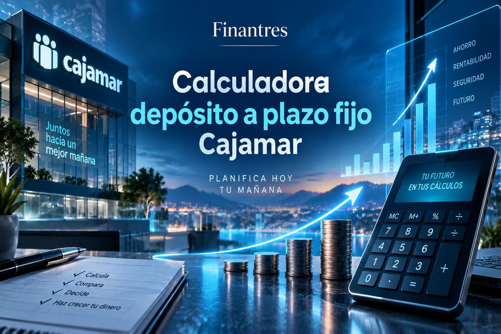 Calculadora depósito a plazo fijo Cajamar