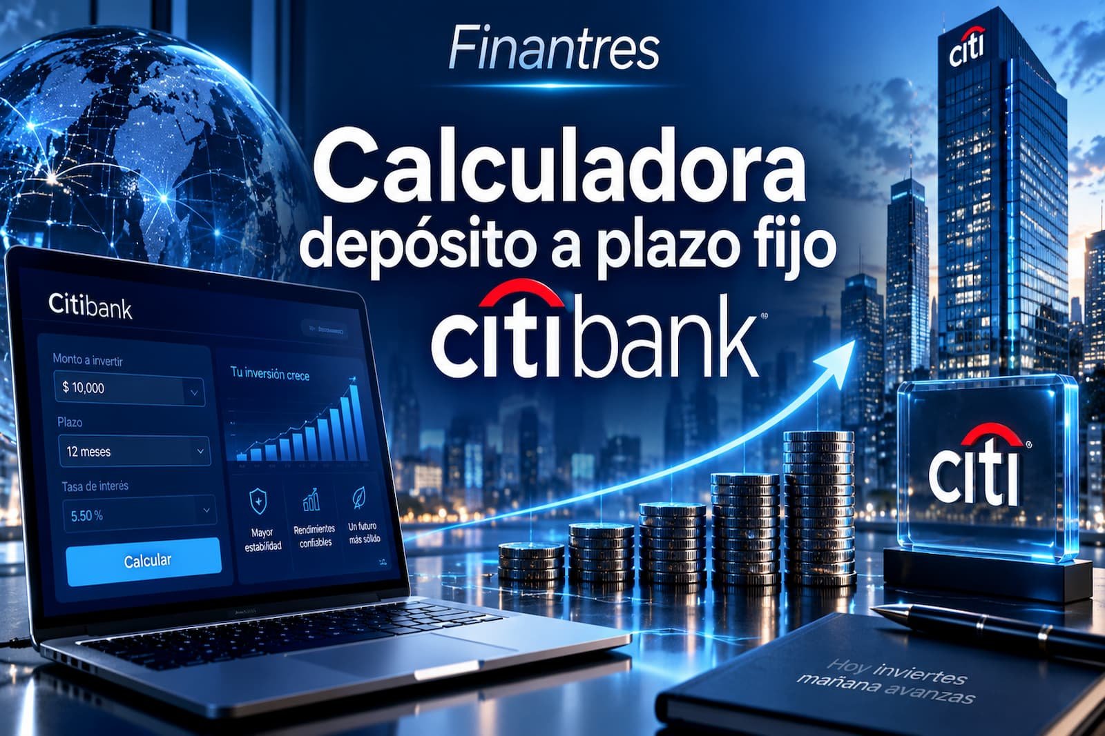 Calculadora depósito a plazo fijo Citibank