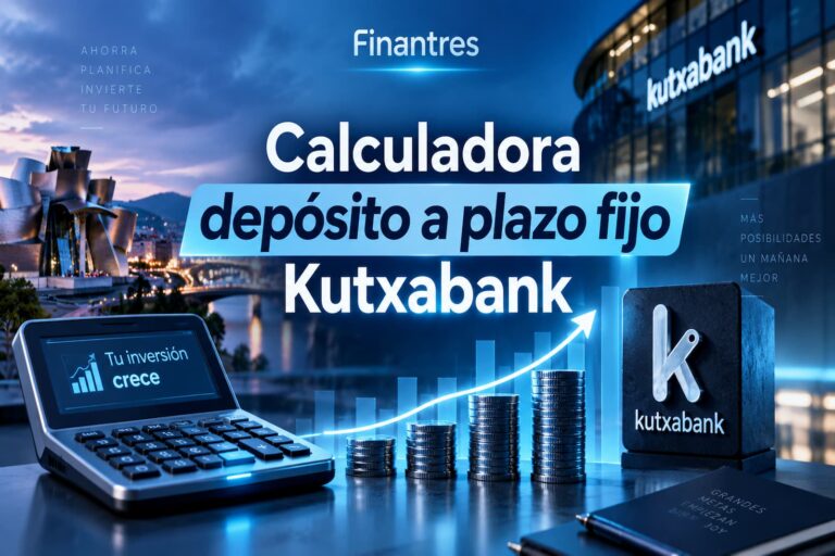Calculadora depósito a plazo fijo Kutxabank