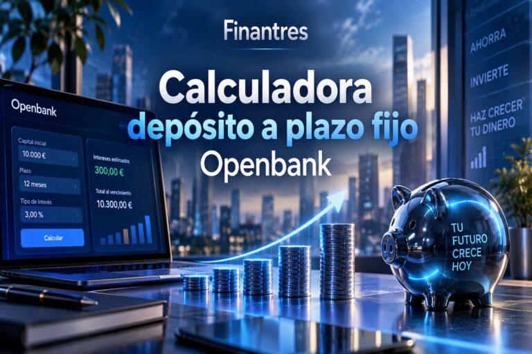 Calculadora depósito a plazo fijo Openbank