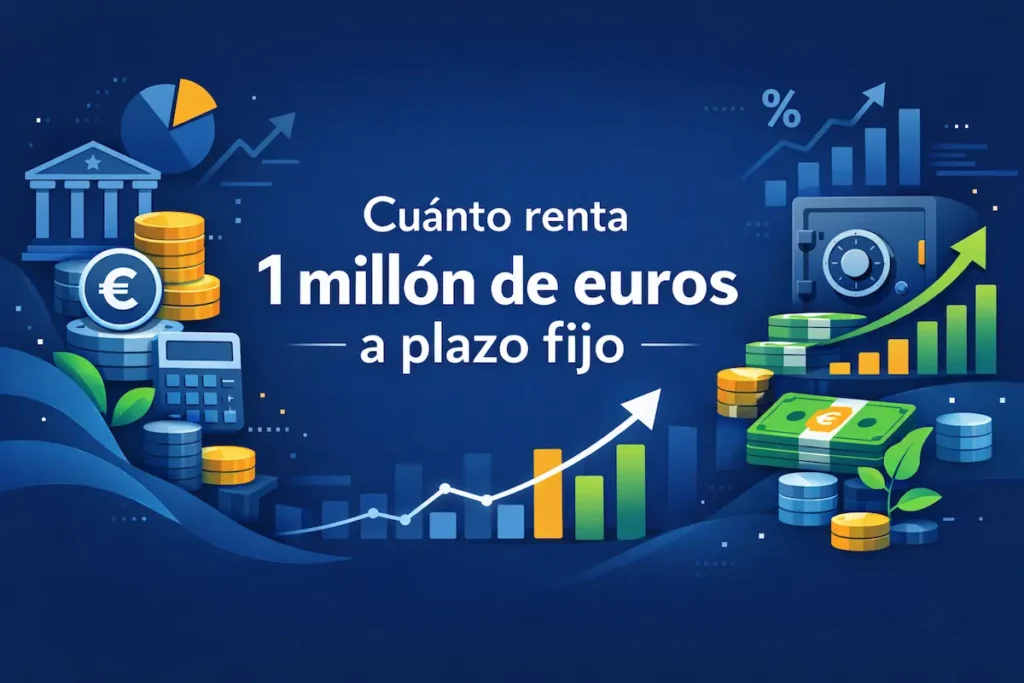 Cuánto renta 1 millón de euros a plazo fijo