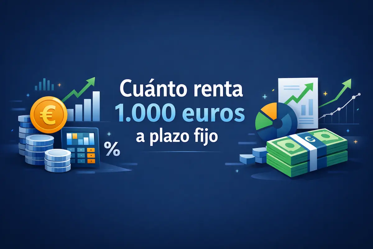 Cuánto renta 1.000 euros a plazo fijo