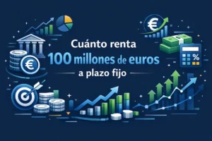 Cuánto renta 100 millones de euros a plazo fijo