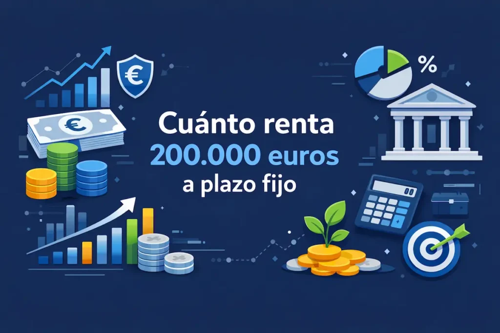 Cuánto renta 200 000 euros a plazo fijo