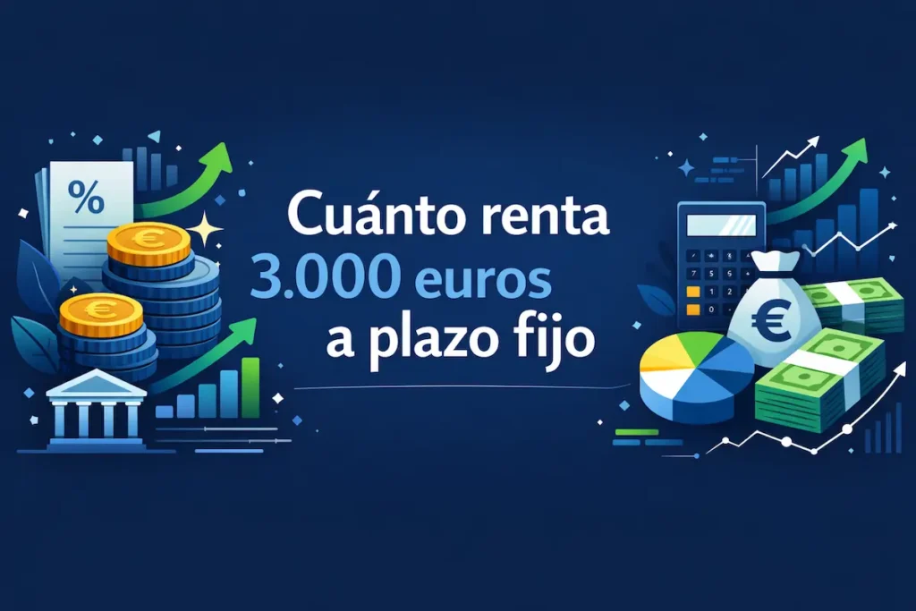Cuánto renta 3 000 euros a plazo fijo
