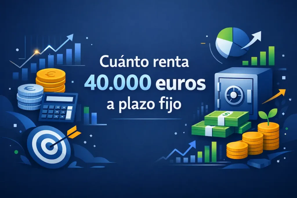 Cuánto renta 40 000 euros a plazo fijo