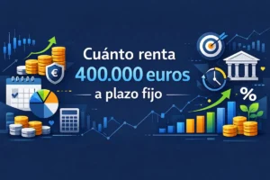 Cuánto renta 400 000 euros a plazo fijo