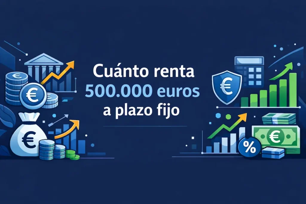 Cuánto renta 500 000 euros a plazo fijo