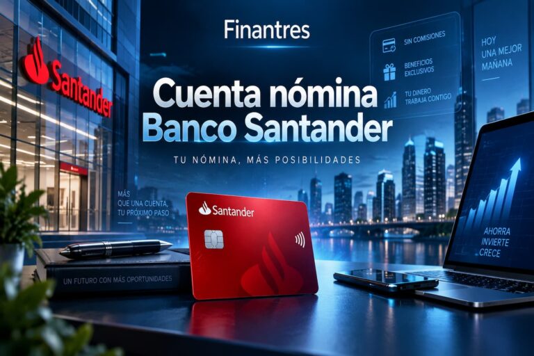 Cuenta nómina Banco Santander