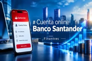 Cuenta online Banco Santander