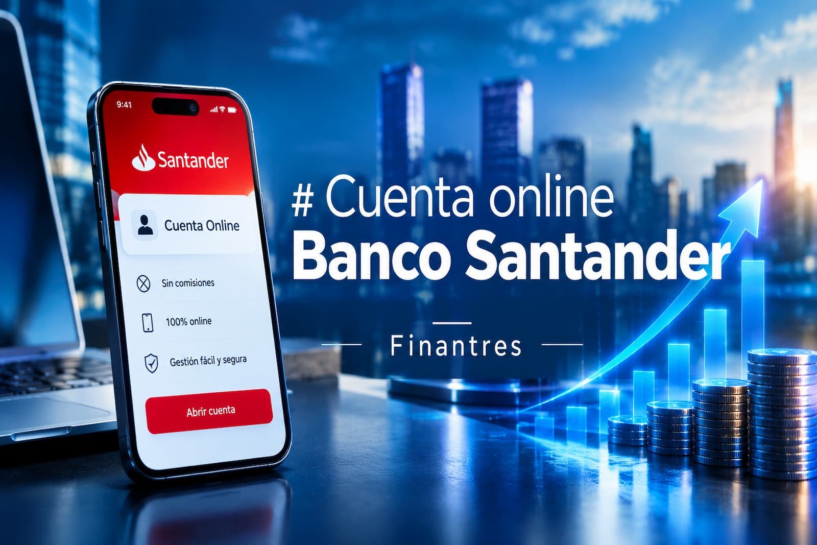 Cuenta online Banco Santander