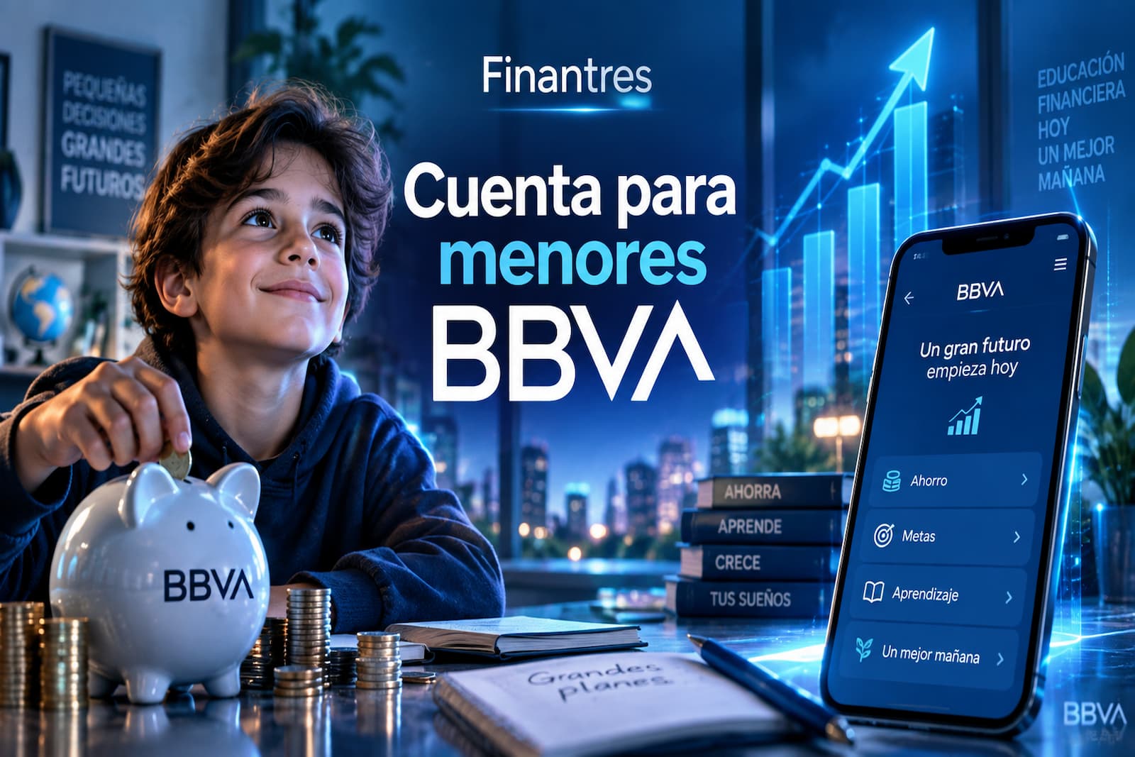 Cuenta para menores BBVA