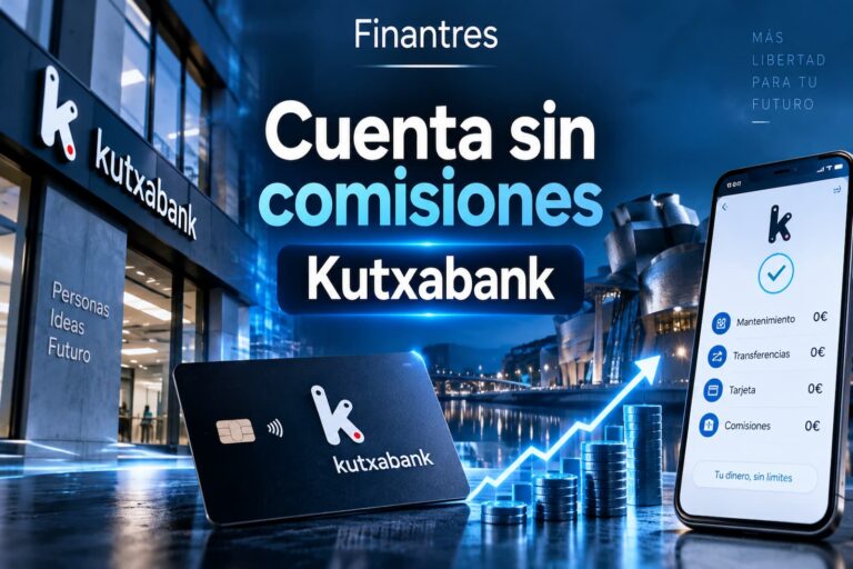 Cuenta sin comisiones Kutxabank