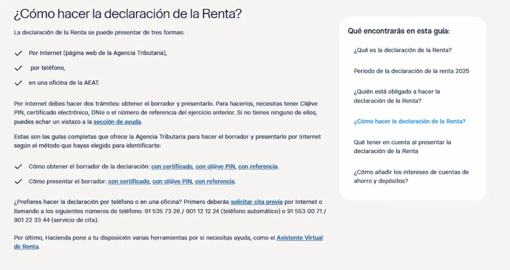 Declaración de la renta con Raisin