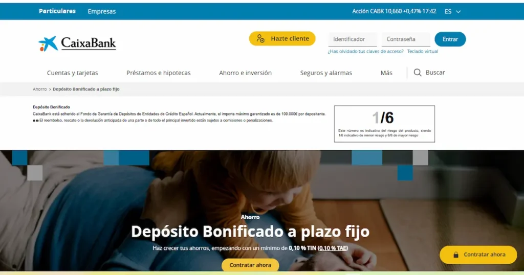 Depósitos CaixaBank