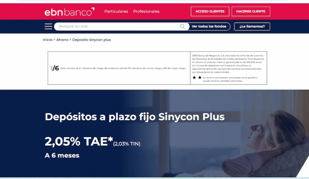 Depósitos EBN Banco