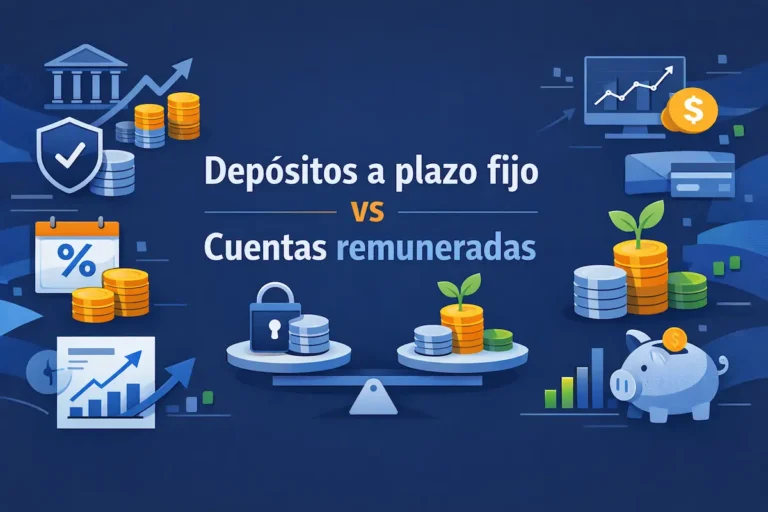Depósitos a plazo fijo vs Cuentas remuneradas