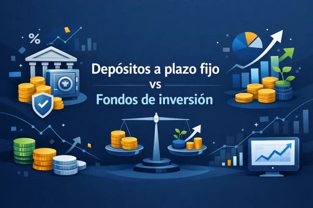 Depósitos a plazo fijo vs Fondos de inversión