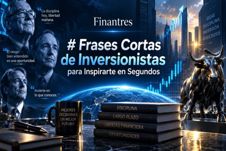 Frases Cortas de Inversionistas para Inspirarte en Segundos
