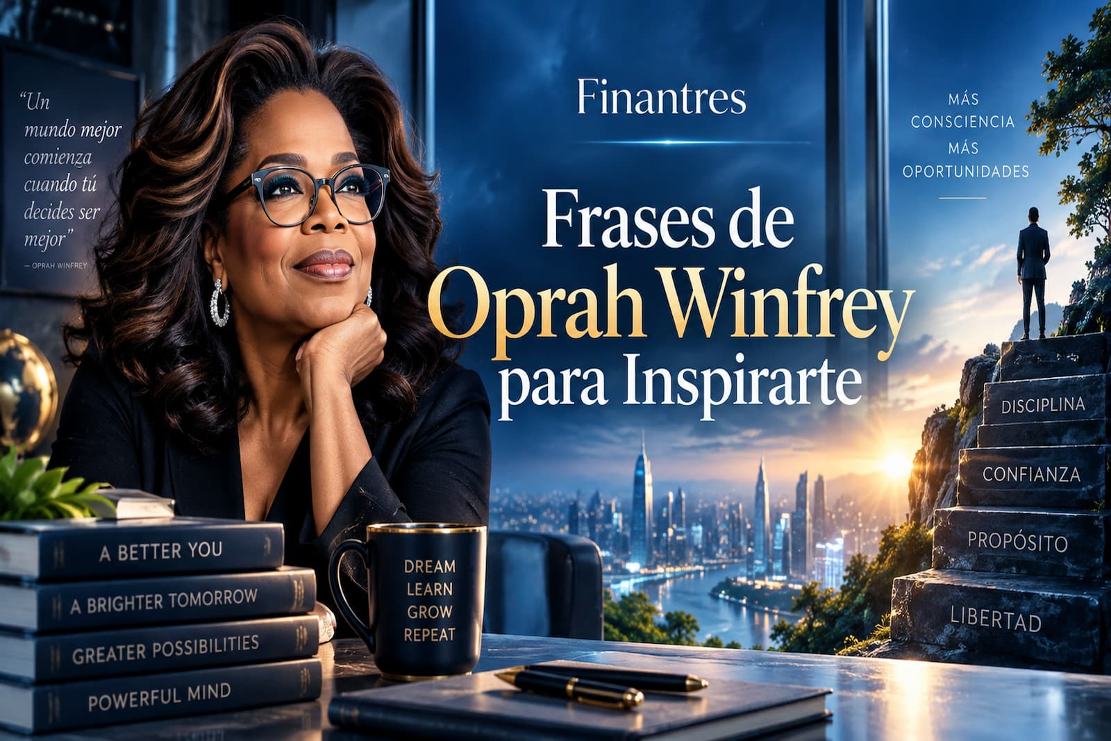 Frases de Oprah Winfrey para Inspirarte