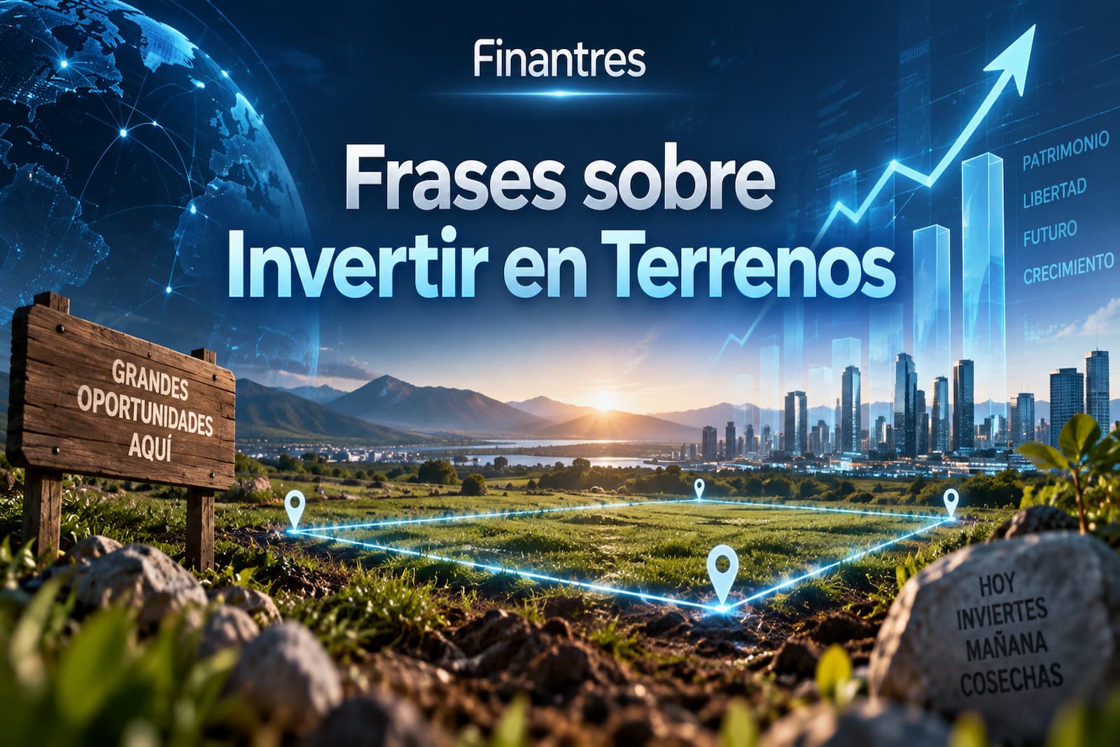 Frases de Invertir en Terrenos