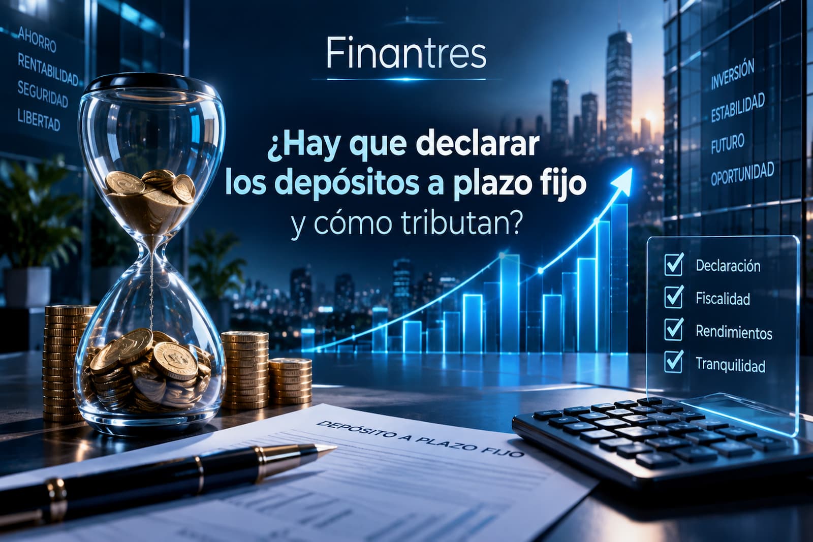 Hay que declarar los depósitos a plazo fijo