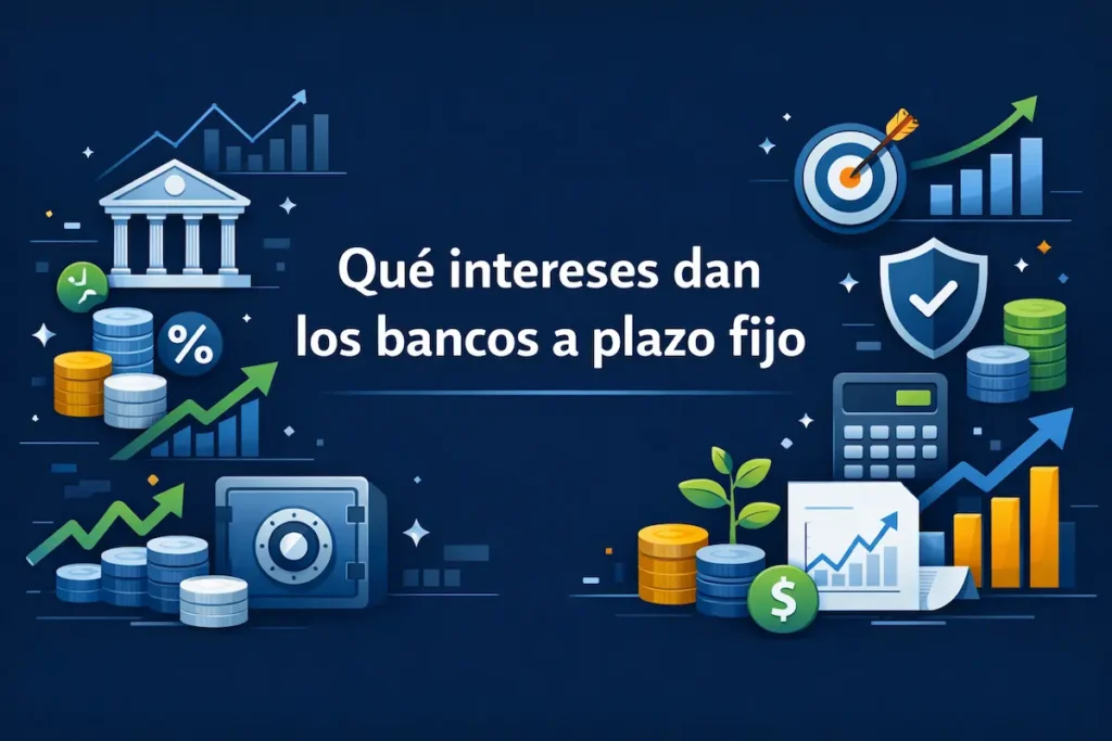 Qué intereses dan los bancos a plazo fijo