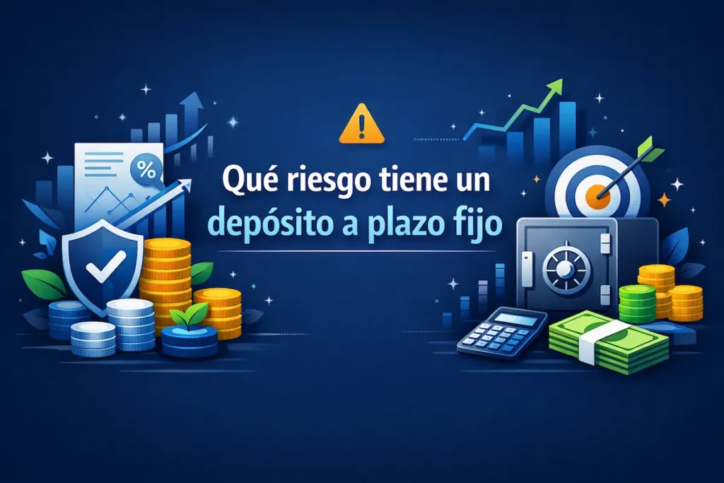 Qué riesgo tiene un depósito a plazo fijo