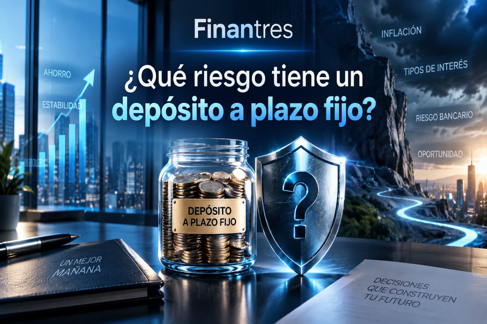 Qué riesgo tiene un depósito a plazo fijo