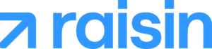 Raisin Logo azul