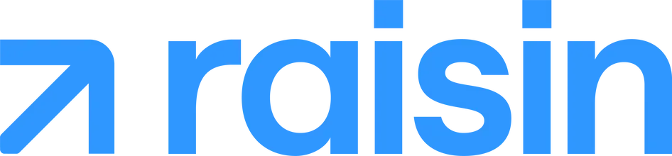 Raisin Logo azul